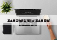 王东林区块链公司简介[王东林是谁]